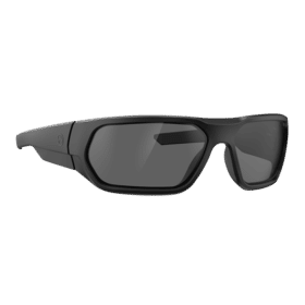 Magpul Radius Black Frame Safety Glasses with Gray Lenses